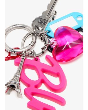 Balenciaga Charm/Keychain Hourglass Soft Big Souvenirs in Pink | Lyst