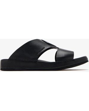 MONOLITHICO Squalo Sandals - Black