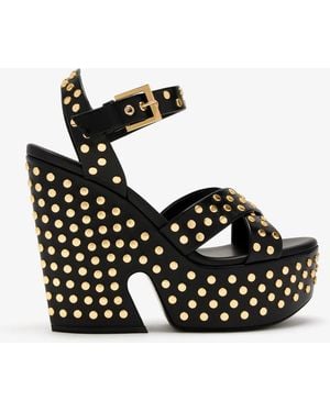 Givenchy Clog Platform Sandals - Black