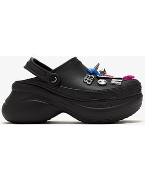 Balenciaga X Crocs Jibbitz Mules - Black