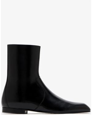 KHAITE Colt Ankle Boots - Black