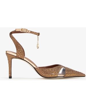 JW PEI Haidi Artificial Crystal Pumps - White