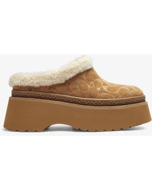COACH Platform Shoes "Cecelia" - Brown