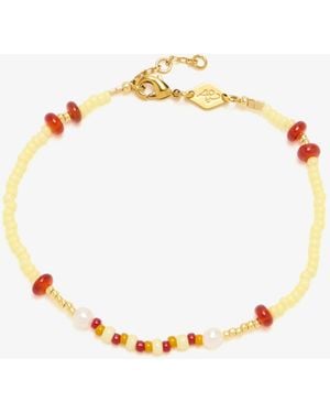 Anni Lu Dizzy Moon Bracelet - White