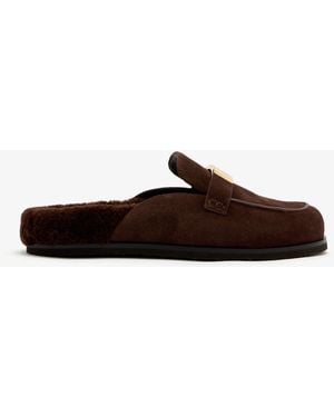 Tory Burch Leelee Mules - Brown