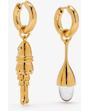 Eliou Costa Earrings - Metallic