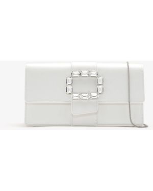 Manolo Blahnik Maycapjou Clutch - White