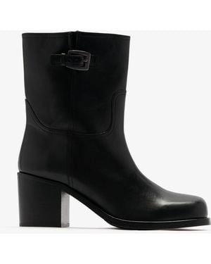 STAUD Brooklyn Ankle Boots - Black