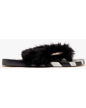 Dolce & Gabbana X Havaianas Zebra Flip Flops - White