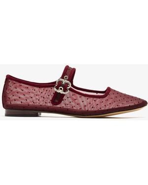 Sam Edelman Michaela Mary Jane Shoes - Red