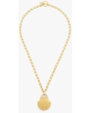 Oceanus Tivela Necklace - White