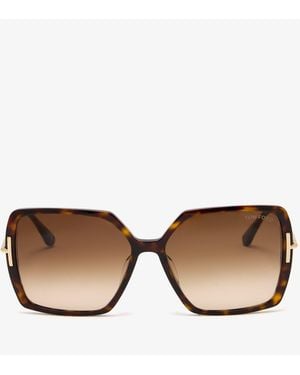 Tom Ford Square Sunglasses - Natural