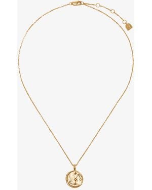 Astrid & Miyu Scorpio Zodiac Pendant Necklace - White