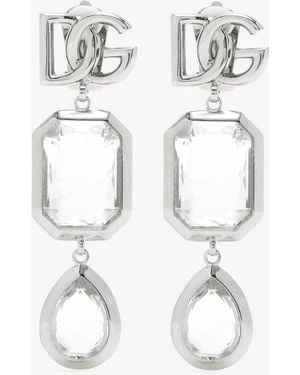 Dolce & Gabbana Holiday Earrings - White