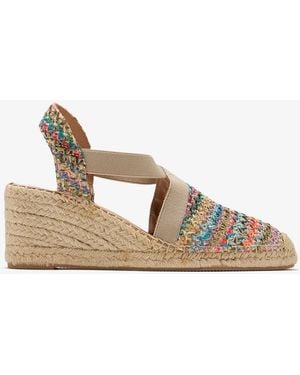 Luna Lucia Wedge Espadrilles - White