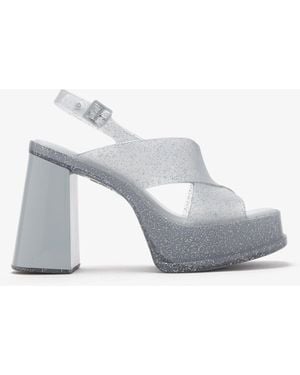 Melissa Dance Heel Sandals - White