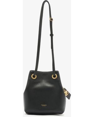 COACH Jade Drawstring Bag - Black