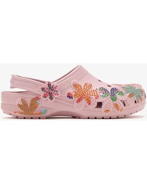 Crocs™ Classic Summer Beaded Clogs - Pink