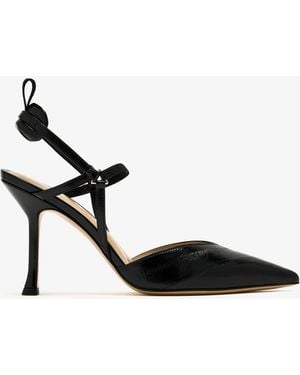 Fendi Very Colibrì Slingback Pumps - Black