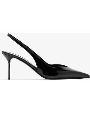 Paris Texas Lidia 70 Slingback Pumps - Black