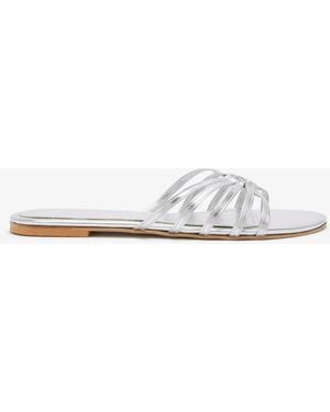 RAMLA Solar Sandals - White