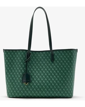 Tammy & Benjamin Monogram Shopper Tote - Green