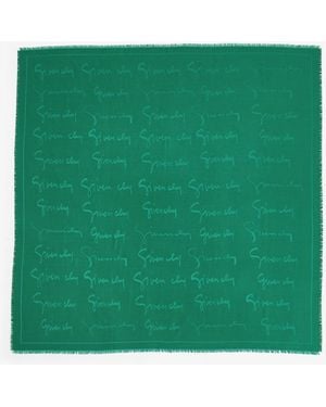 Givenchy Signature Shawl - Green