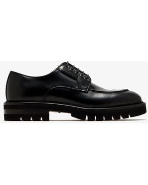 Ferragamo Aspen Derby Shoes - Black