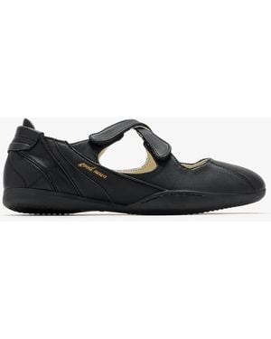 Goodnews Junie Sneakerinas - Black