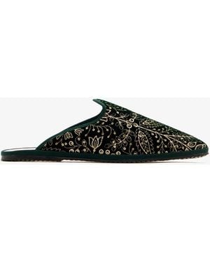 Capulet Amaya Midnight Slippers - Black