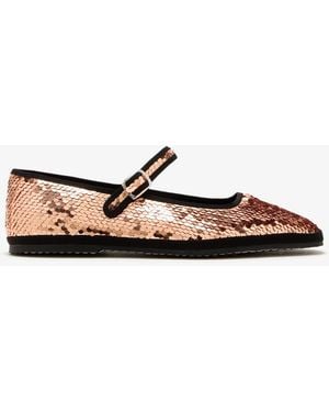 Capulet Bambinetta Pietra Ballerinas - White