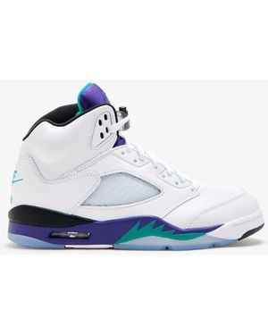 Nike Air Jordan 5 'Grape' Sneakers - White