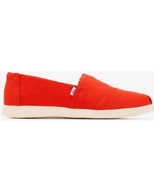 TOMS Alpargata Plus Espadrilles - Red