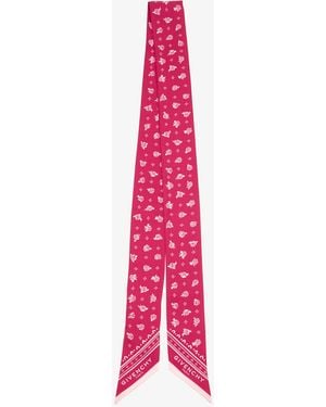 Givenchy Silk Bandana Bandeau - Pink