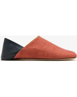 JW Anderson Slipper Mules - Red