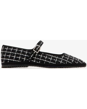 Capulet Bambinetta Tweed Mary Jane - White
