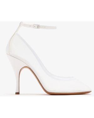 Alaïa Mesh Pumps - White