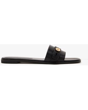 Tory Burch Romy Slide Sandals - White