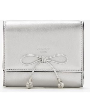 Jimmy Choo Marinda Compact Wallet - White
