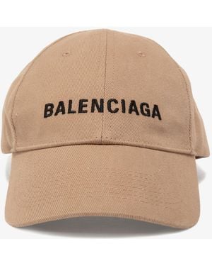 Balenciaga Classic Baseball Cap - Natural