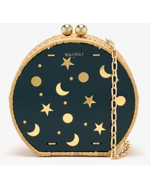 WAIWAI RIO Jabuticaba Clutch - Blue