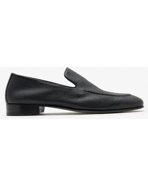 Manolo Blahnik Truro Loafers - Black