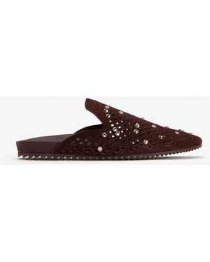 Pedro Garcia Braidy Slippers - Brown