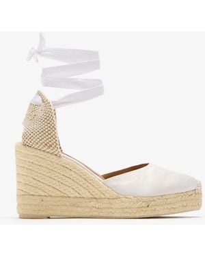 Luna Maria Wedge Espadrilles - Natural