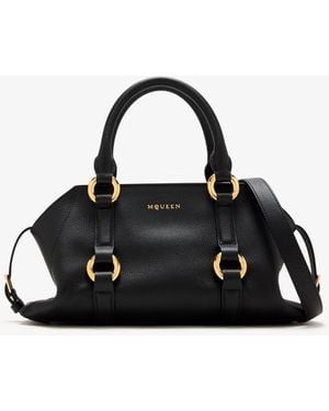 McQueen Farringdon Small Bag - Black