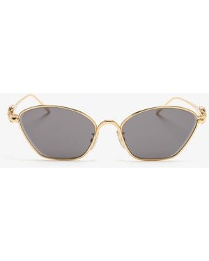 Loewe Anagram Cat Eye Sunglasses - White
