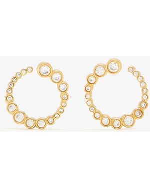 RAGBAG Odette Spiral Earrings - White