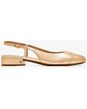 Michael Kors Perla Flex Slingback Flats - White