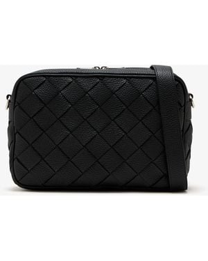 Bottega Veneta Intrecciato Camera Bag - Black