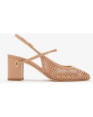 Jennifer Chamandi Mattia 65 Pumps - Natural
